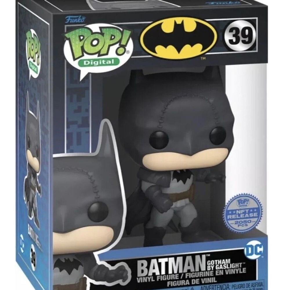 Batman Gotham by Gaslight Funko POP! Nft Physical Legendary DC 2050 #39